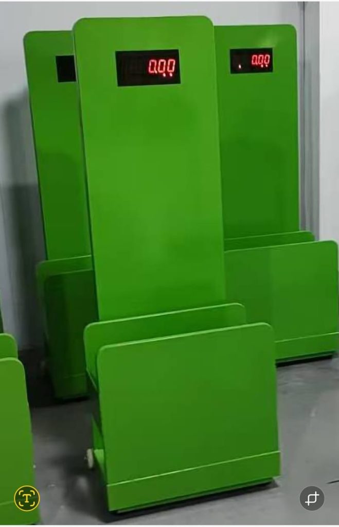 Airport baggage scale